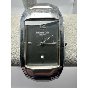 Kenneth Cole KC3270 Mens Watch New Battery 26MM 7.75" All Stainless Steel C64‎